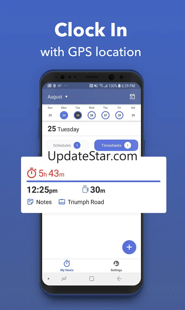 Timesheets - Employee Link 20.7.0