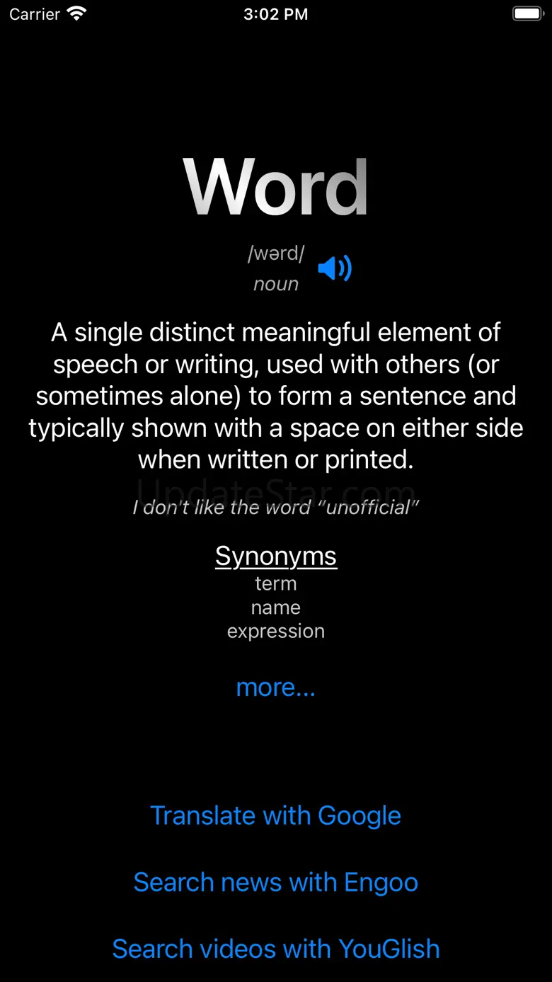 Word of the Day: Widget 2.0.5