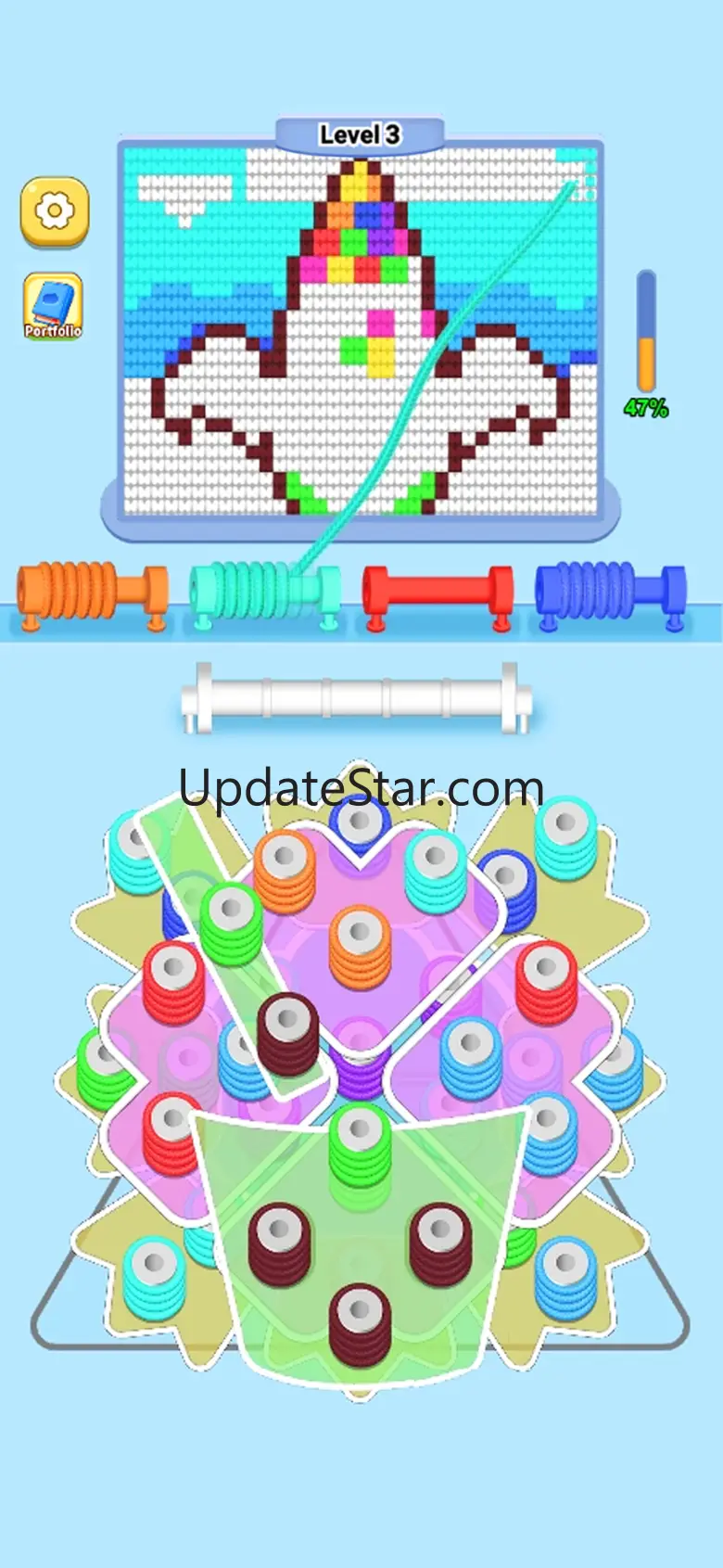Wool Sort - Screw Jam Coloring 1.2