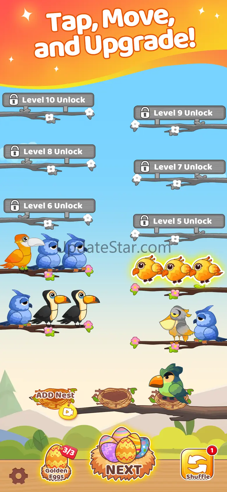 Bird Fusion: Merge and Grow 1.2