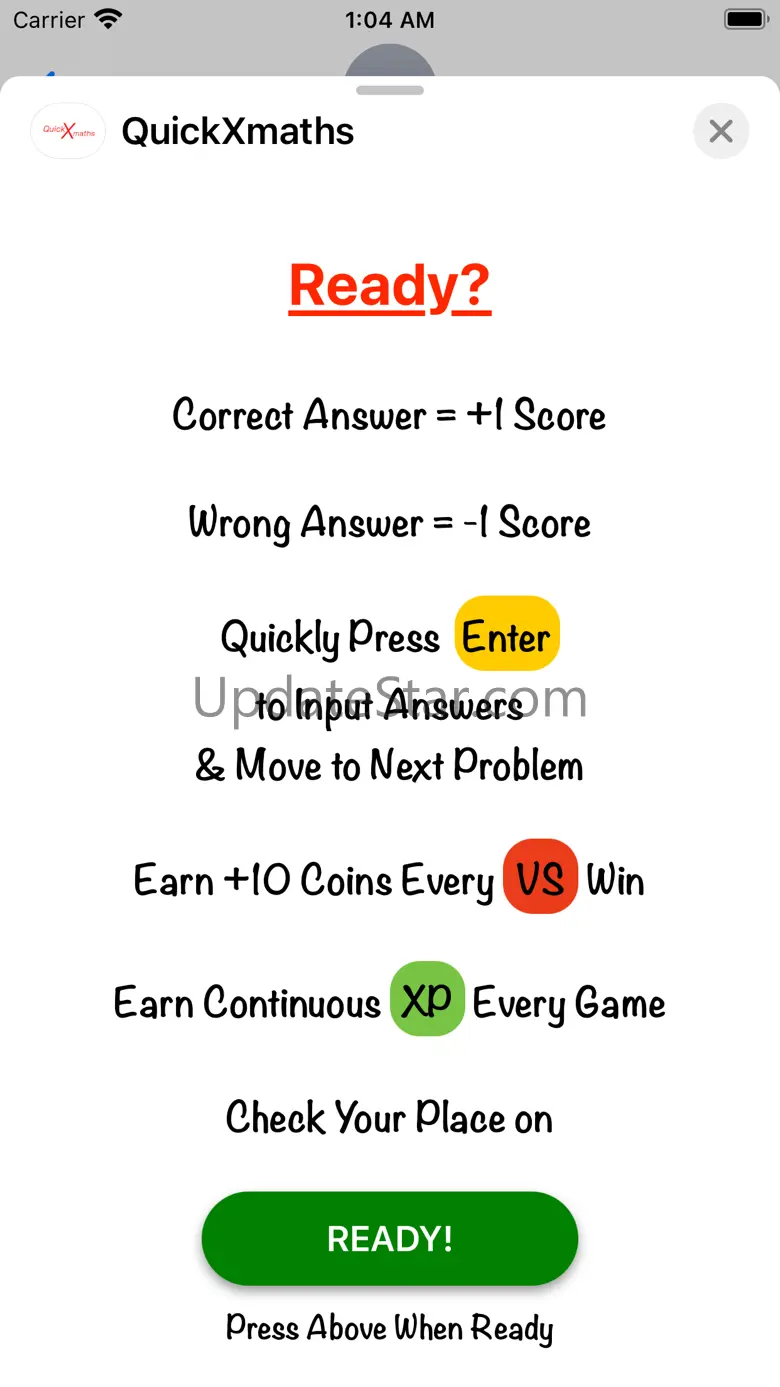 Quick Math Daily iM 7.77