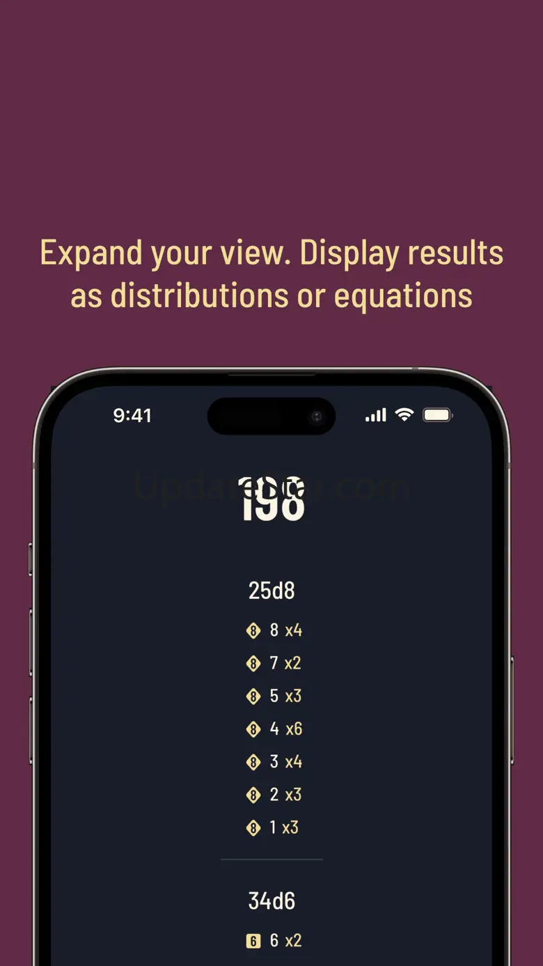 Twilight Dice: RPG Dice Roller 4.5.4