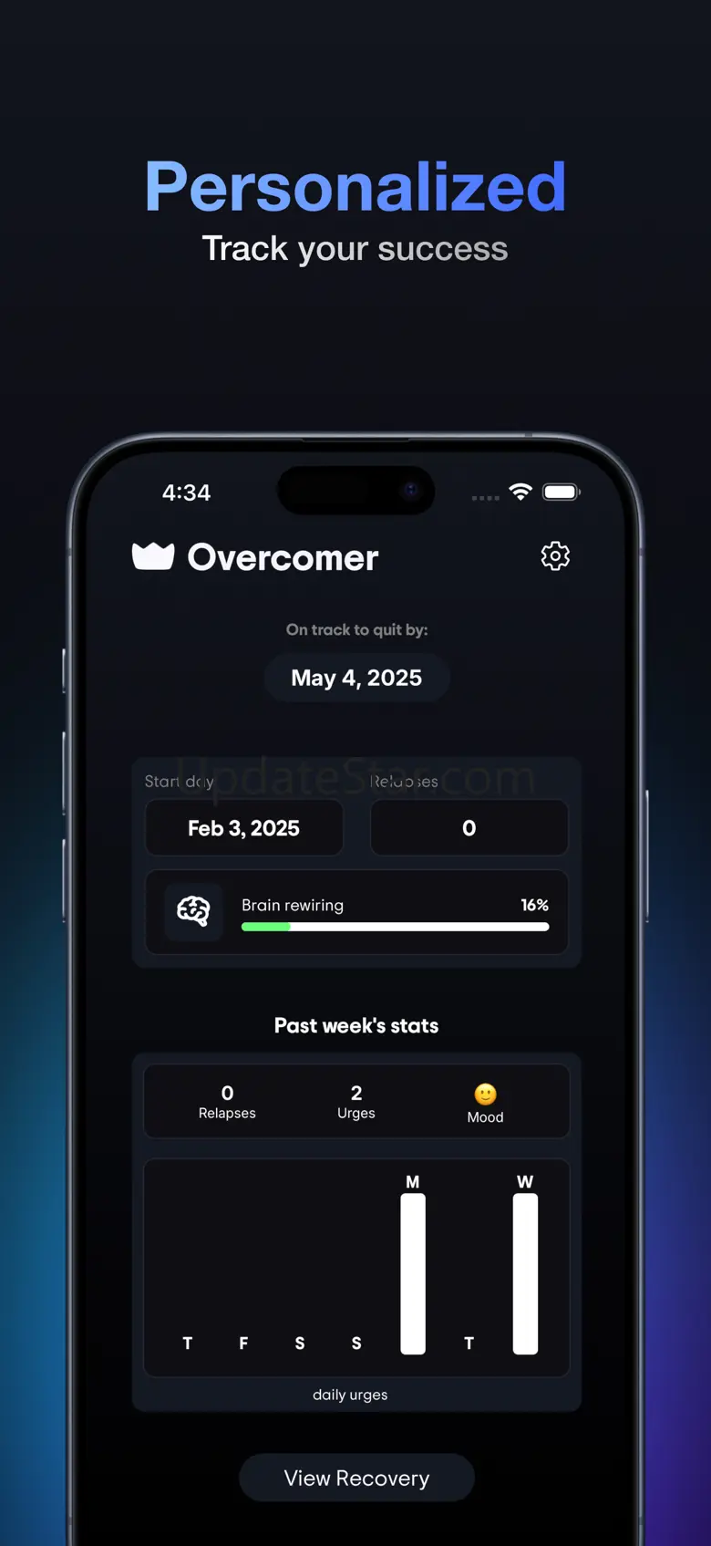 Quit Porn with Overcomer 1.1.1