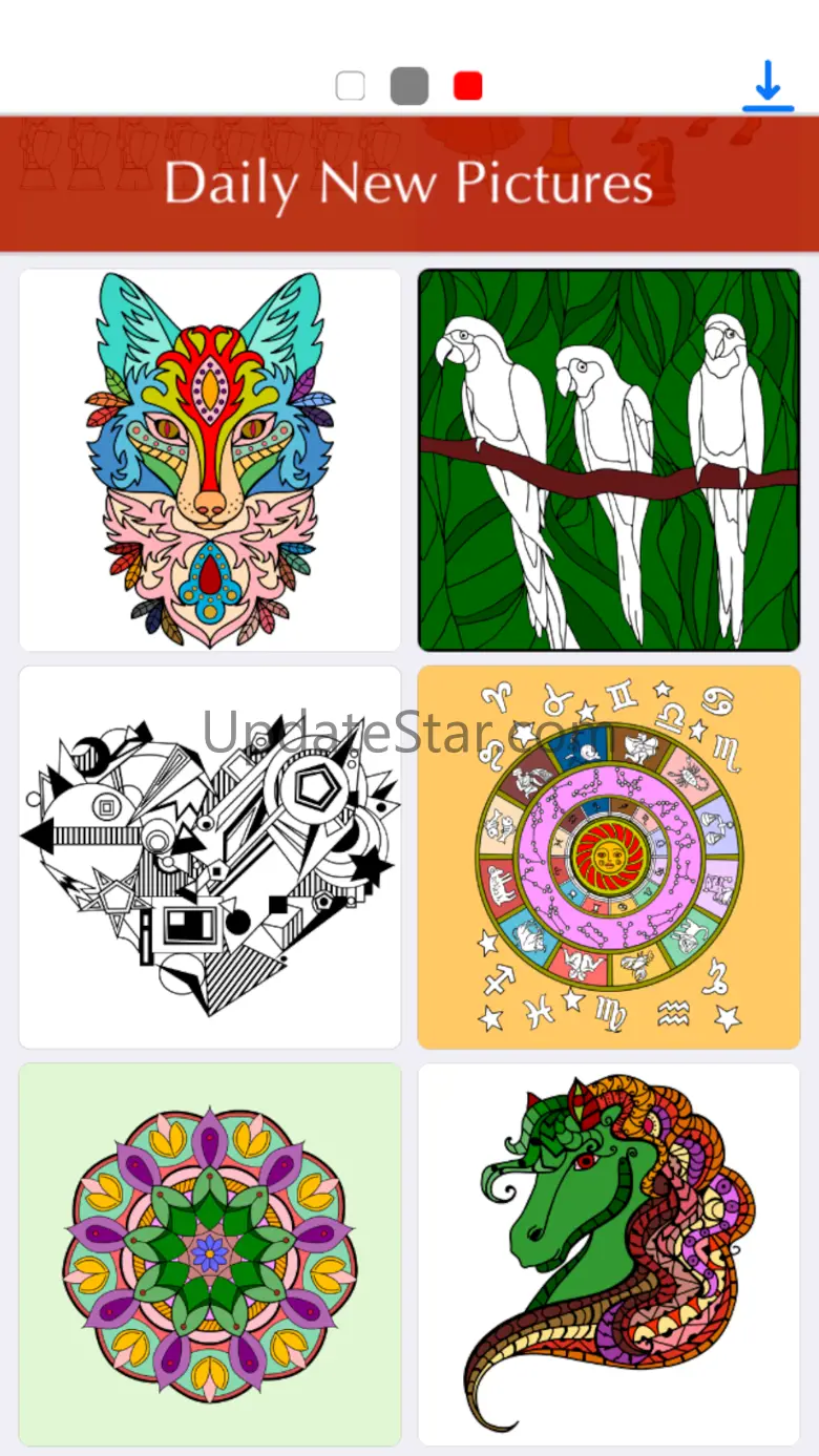 Coloring Book Color By Number. 4.3