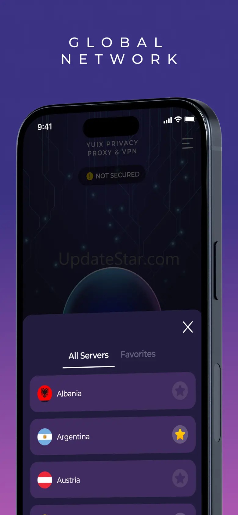 Yuix Privacy Proxy & VPN 1.7