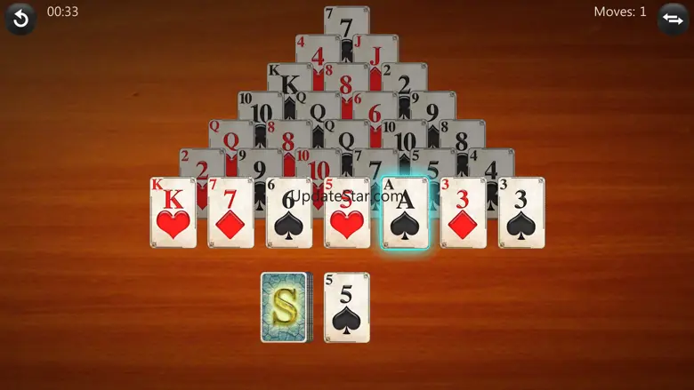 Pyramid Solitaire ● 1.3.4
