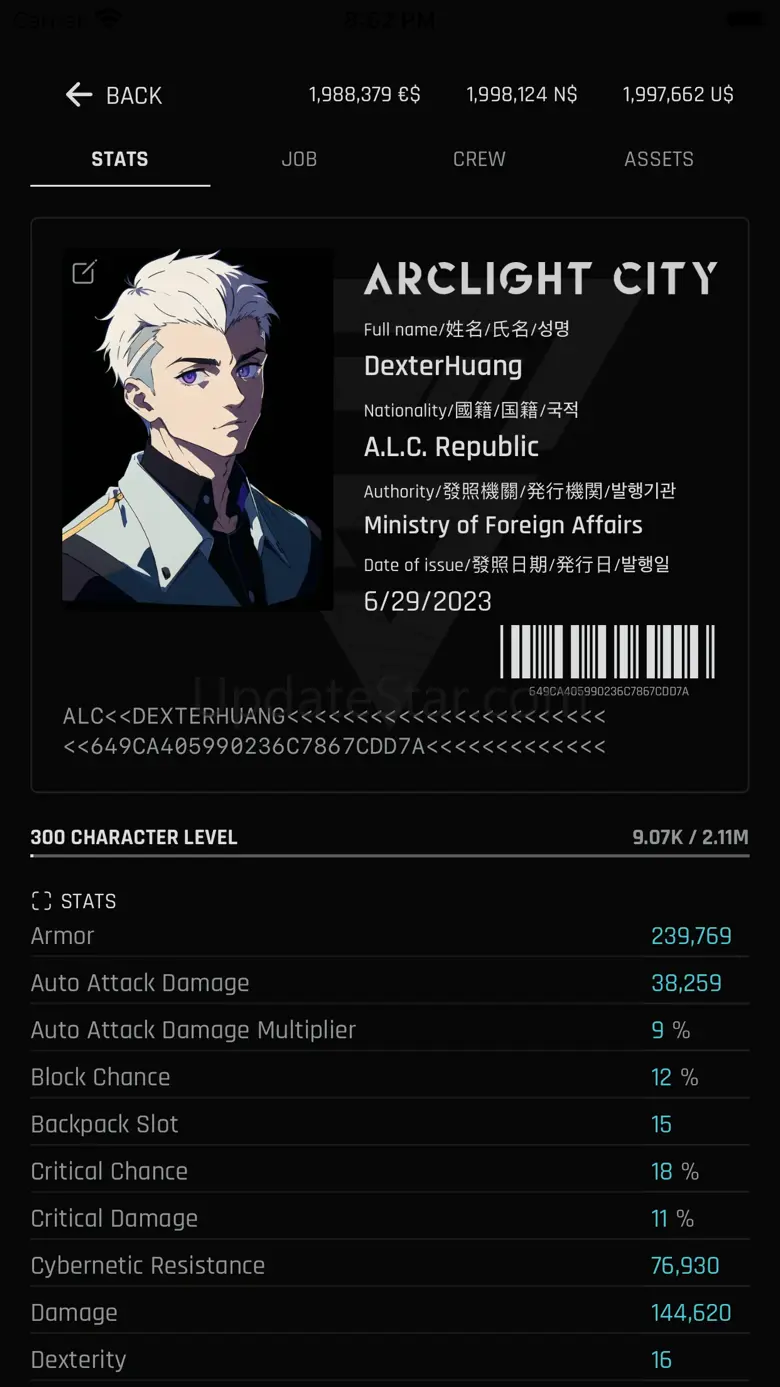 Arclight City - Text based RPG 1.4