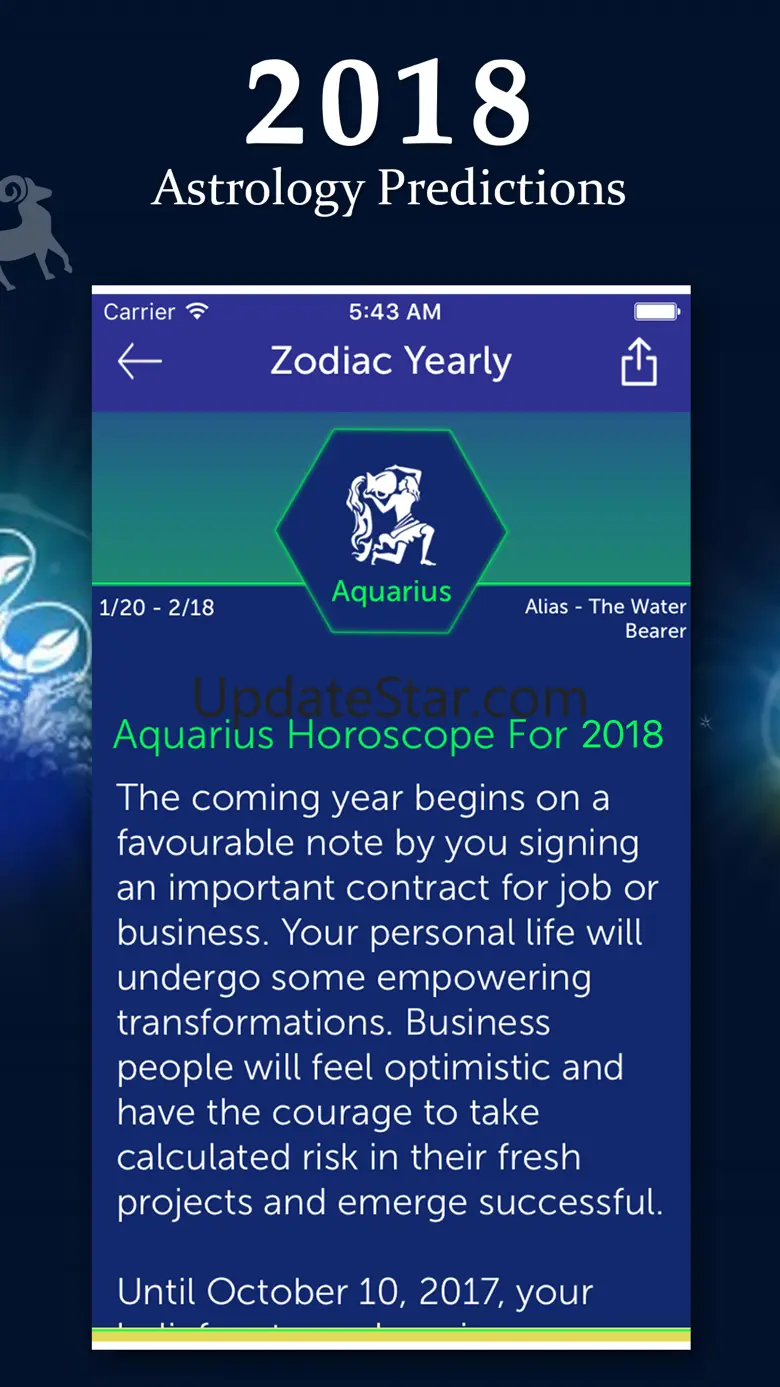 Horoscope Predictions for 2018 2.0
