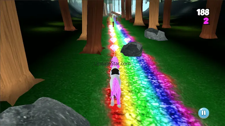 Unicorn Dash Jungle Run 3D unicorn games 2.7.101