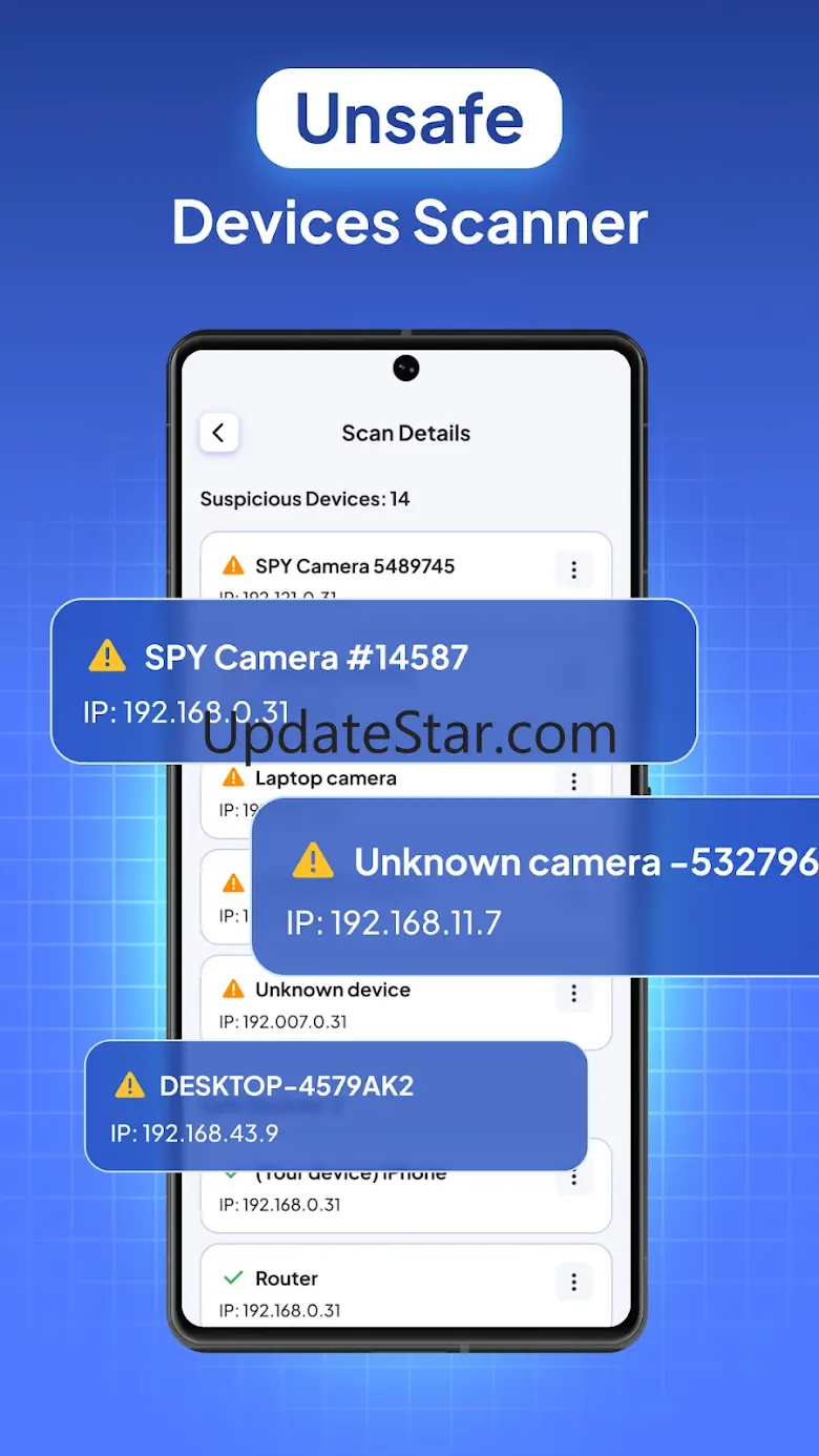 Detektor versteckte Kameras 2.0.6