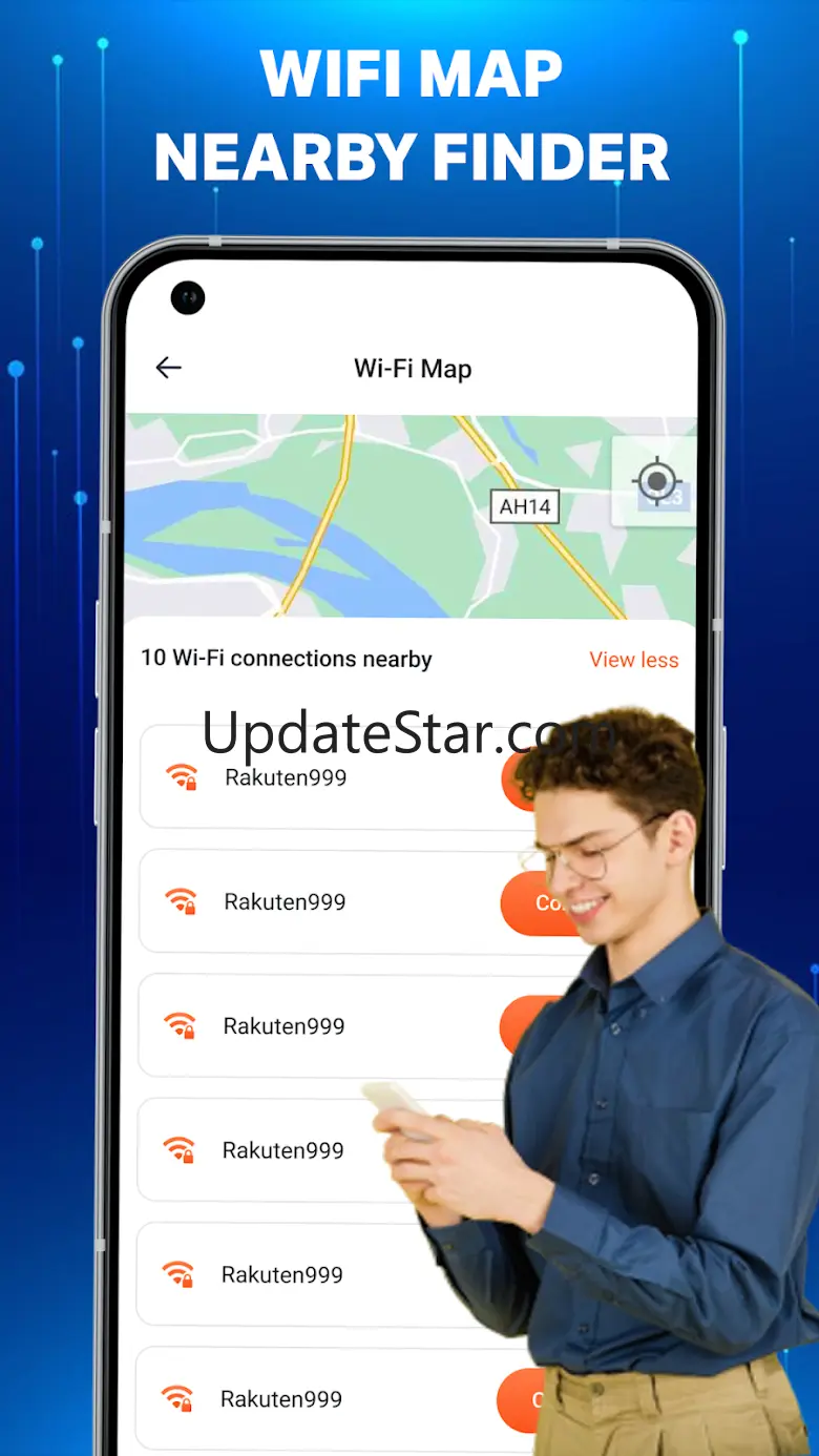 WiFi Password Scan & WiFi Map