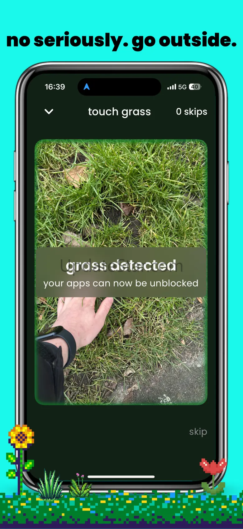 touch grass: reduce screentime 1.0.2