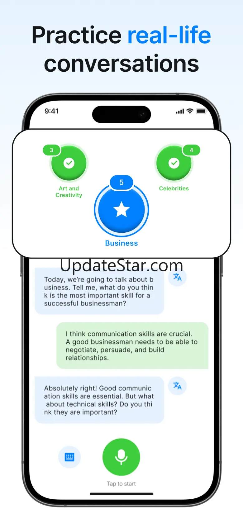 Learn English by Lang AI Tutor 2.4