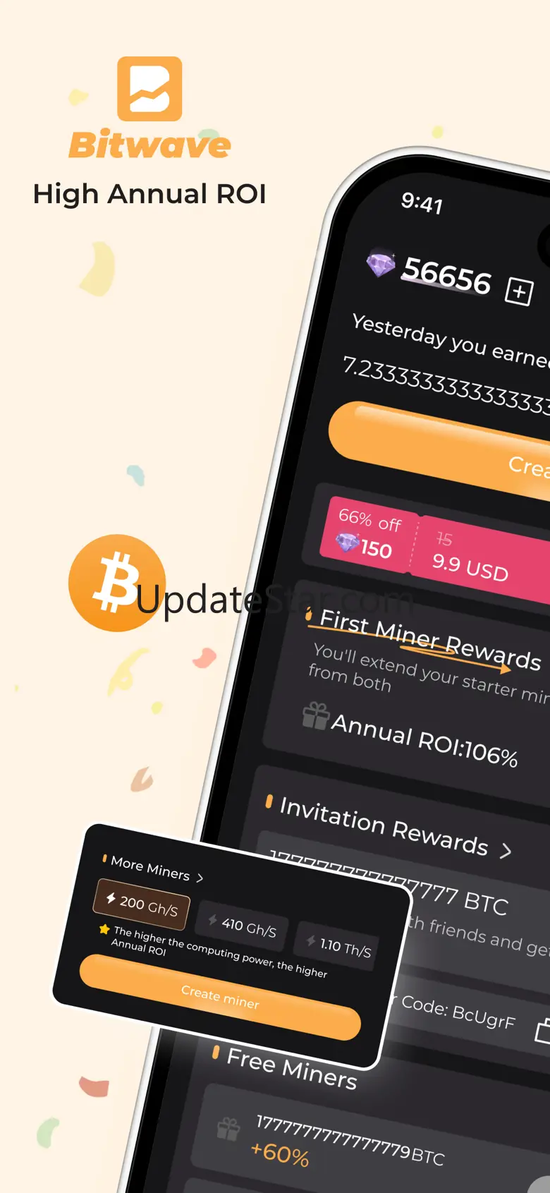 Bitwave - Cloud Miner 1.0.1