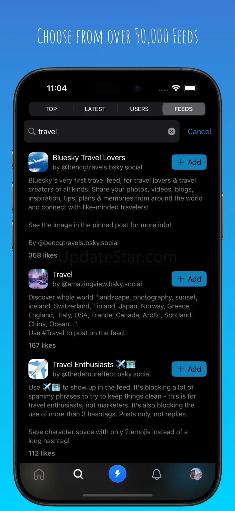 Flashes for Bluesky 1.1.0