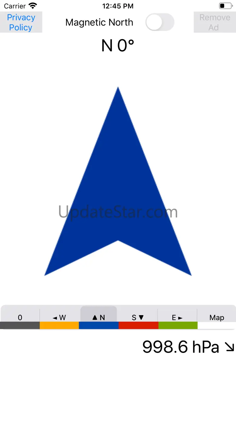 Compass Map Barometer 20250110