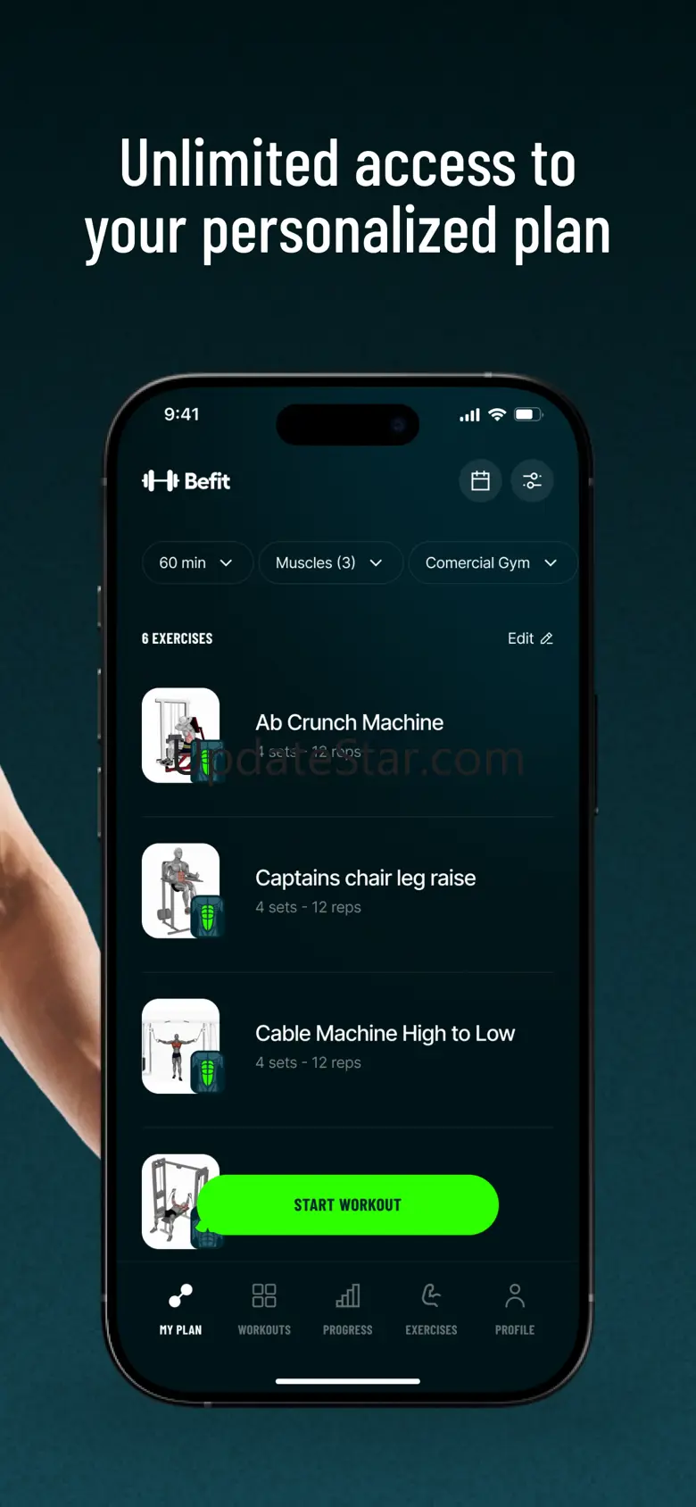Befit Workout Planner 1.1.13