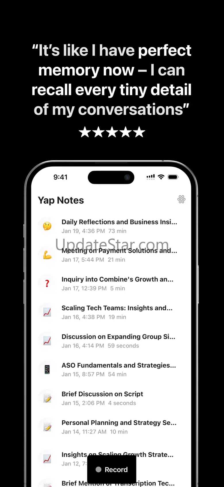 AI Note Taker - YapNote 1.1.6