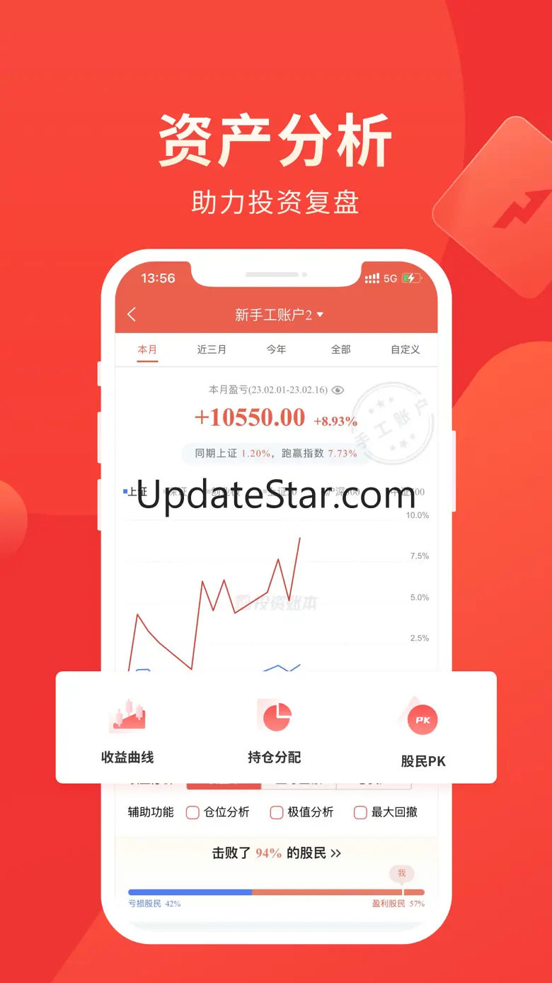 同花顺投资账本-炒股、股票基金行情、股票分析、股票投资、开户 4.30.0