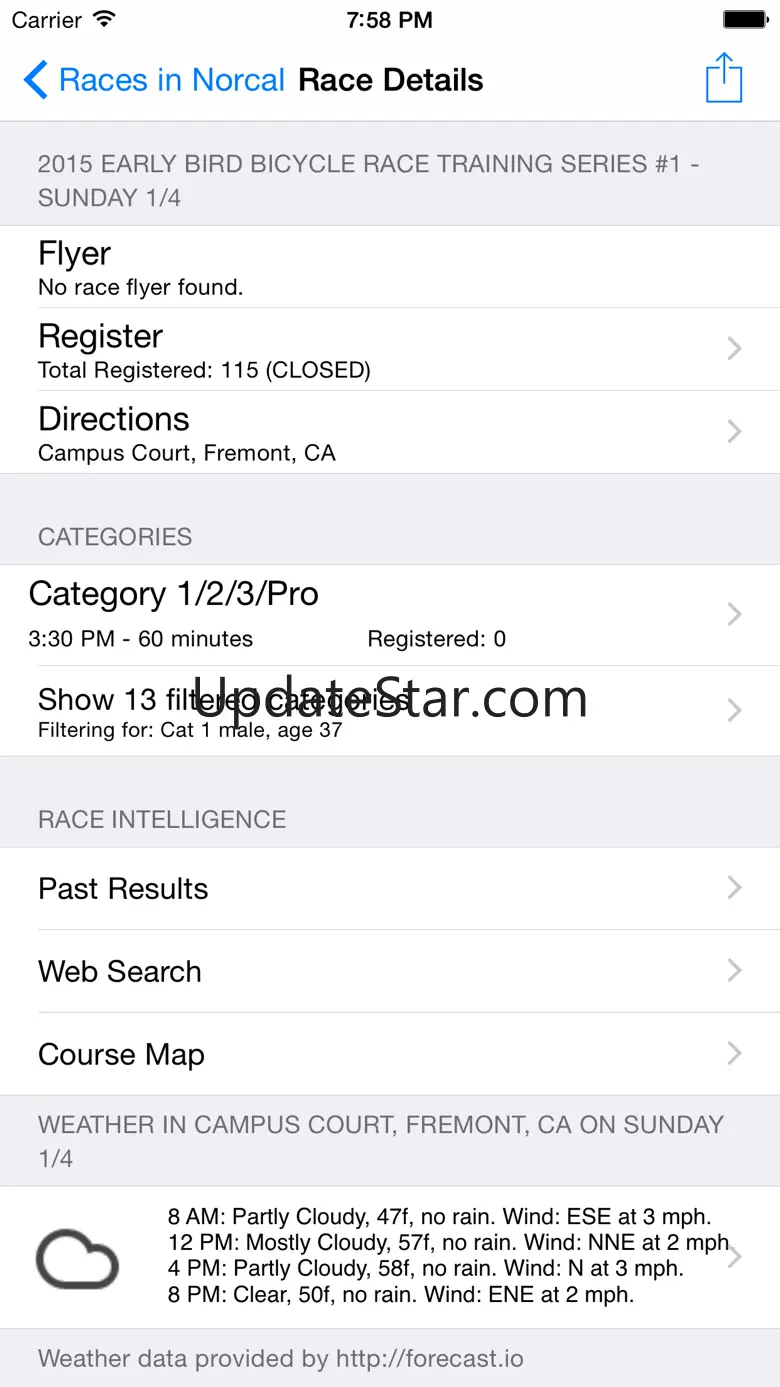 Race Ready - USA Cycling Races 1.4.0