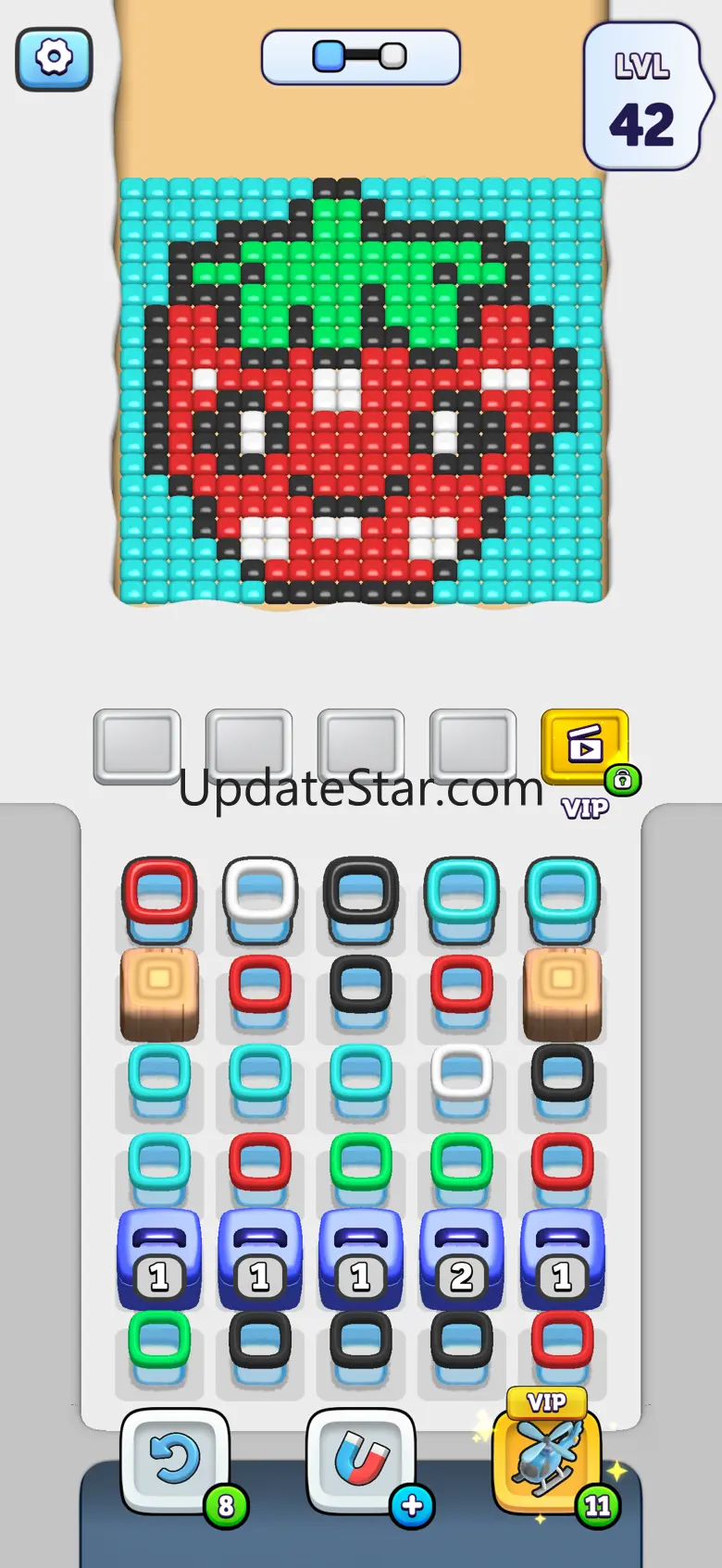 Pixel Sort: Color Sorting Game 1.71