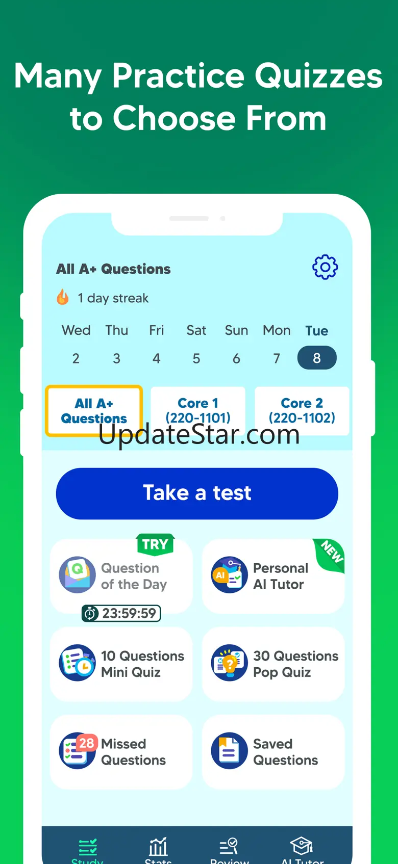 CompTIA A+ Exam Test Prep 2025 1.0