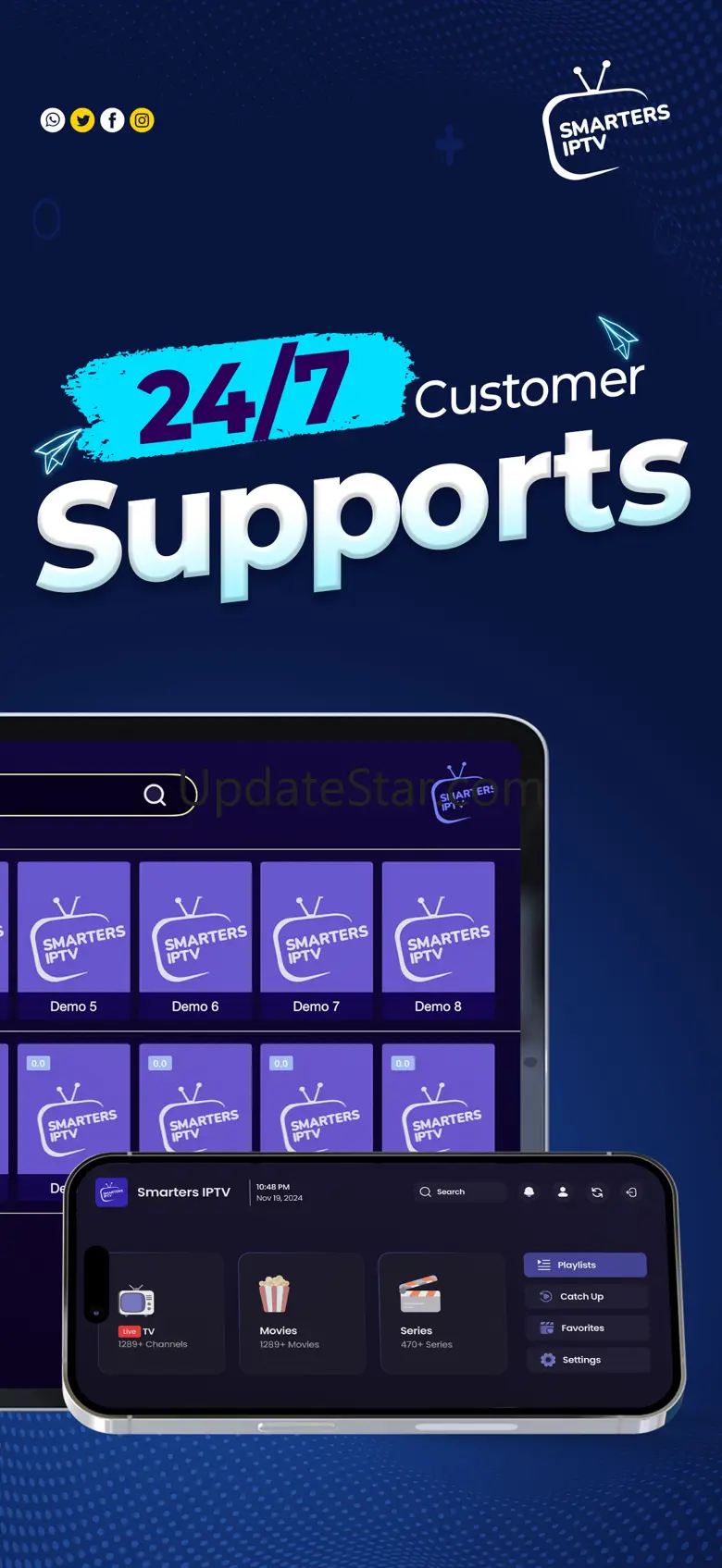 Smarters IPTV Player 1.4.0