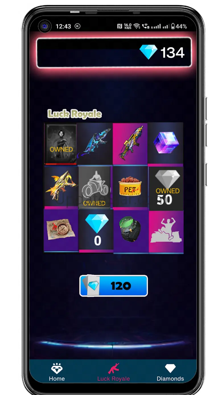 Get Daily Diamond-Fire diamond 25.0