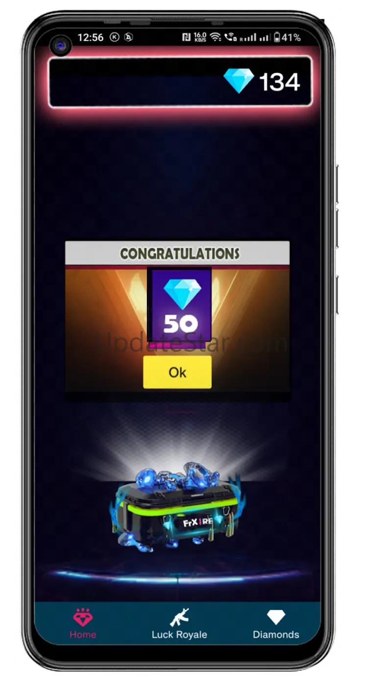 Get Daily Diamond-Fire diamond 25.0