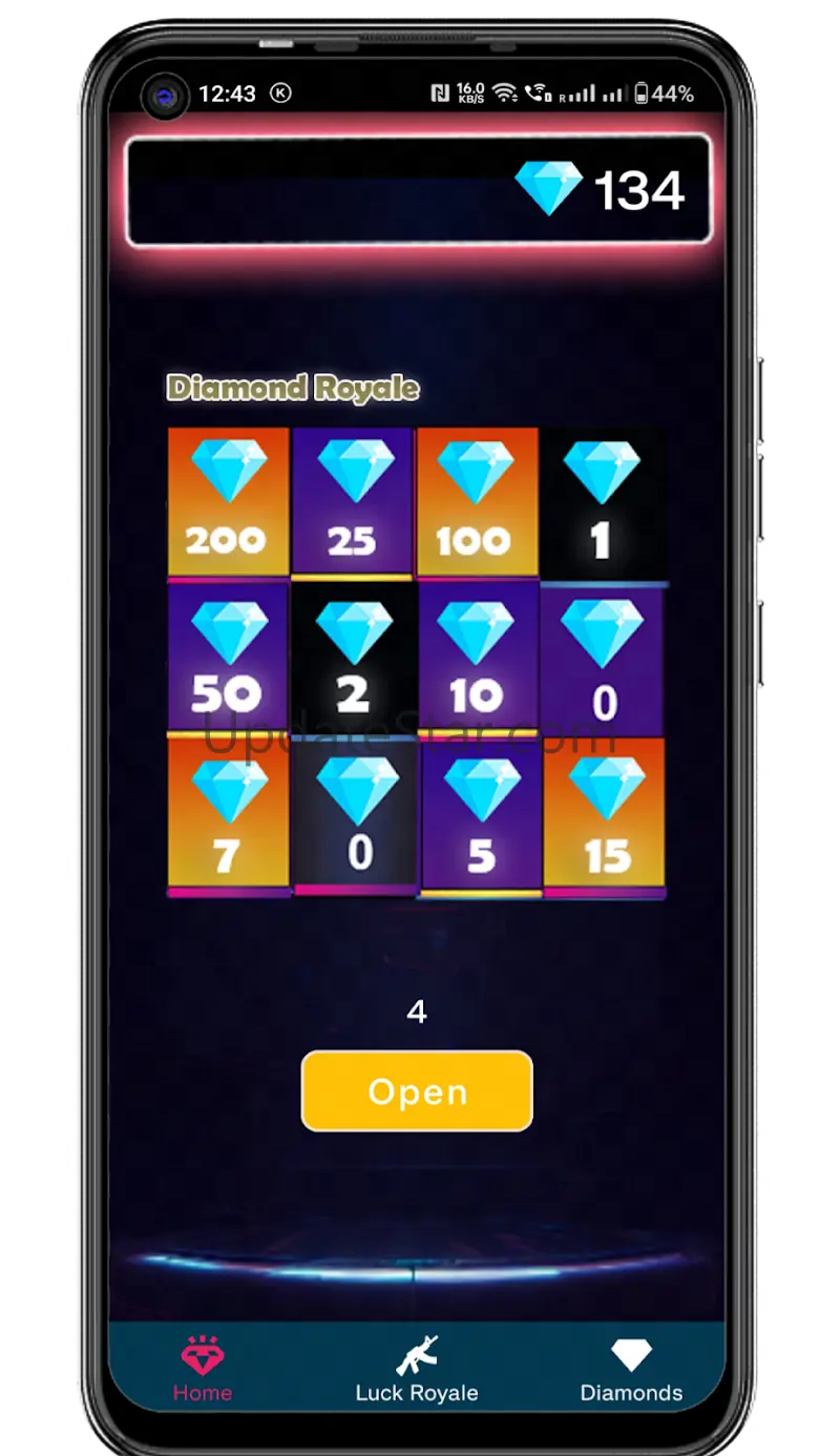 Get Daily Diamond-Fire diamond 26.0