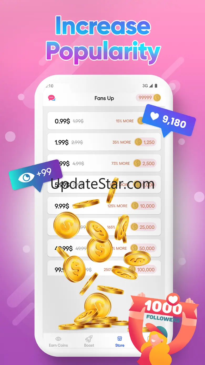 Fans Up - Followers & Like 1.0.5