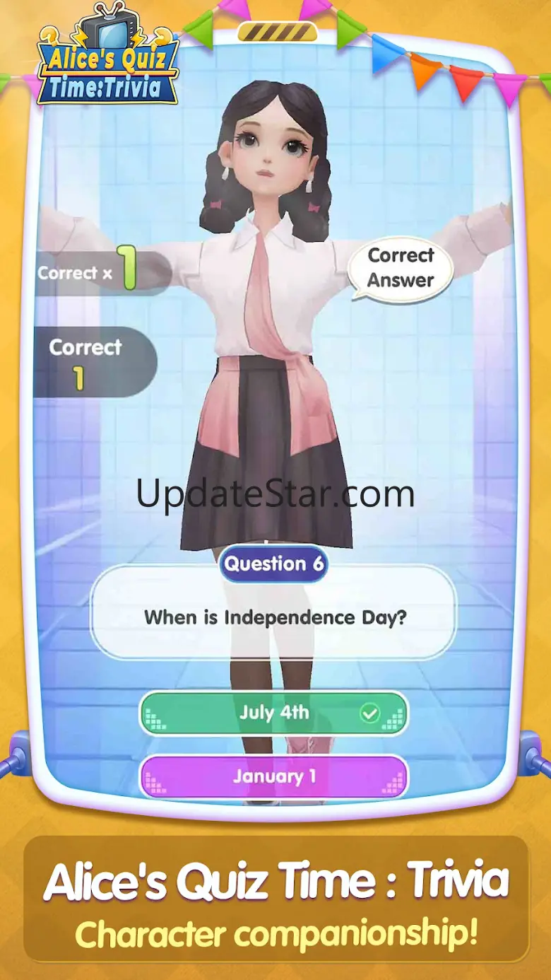 Alice's Quiz Time：Trivia 1.0.1