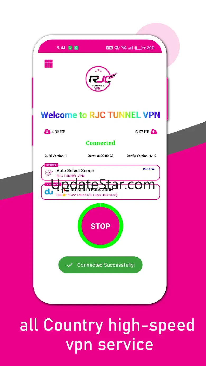 RJC TUNNEL VPN - Fast & Secure RJC-5