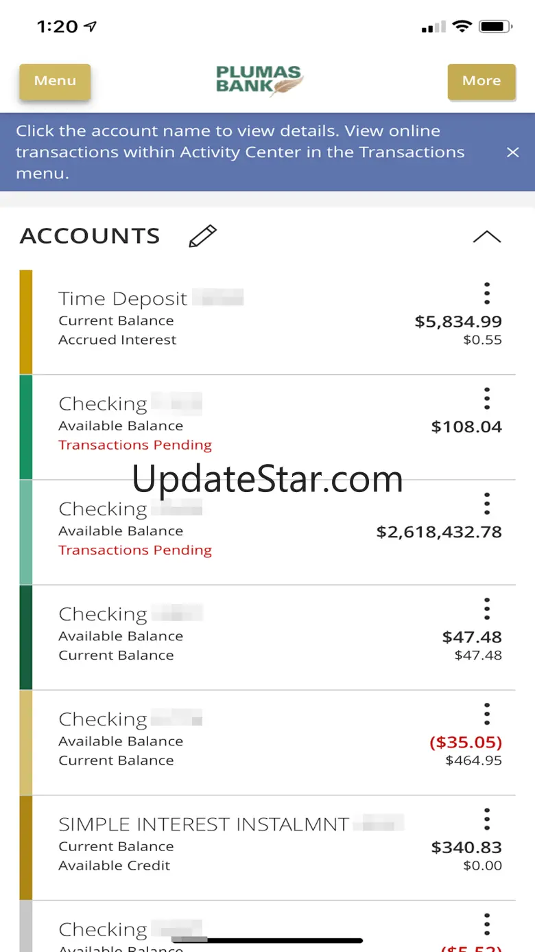 Plumas Bank Mobile Banking 11.0.5912
