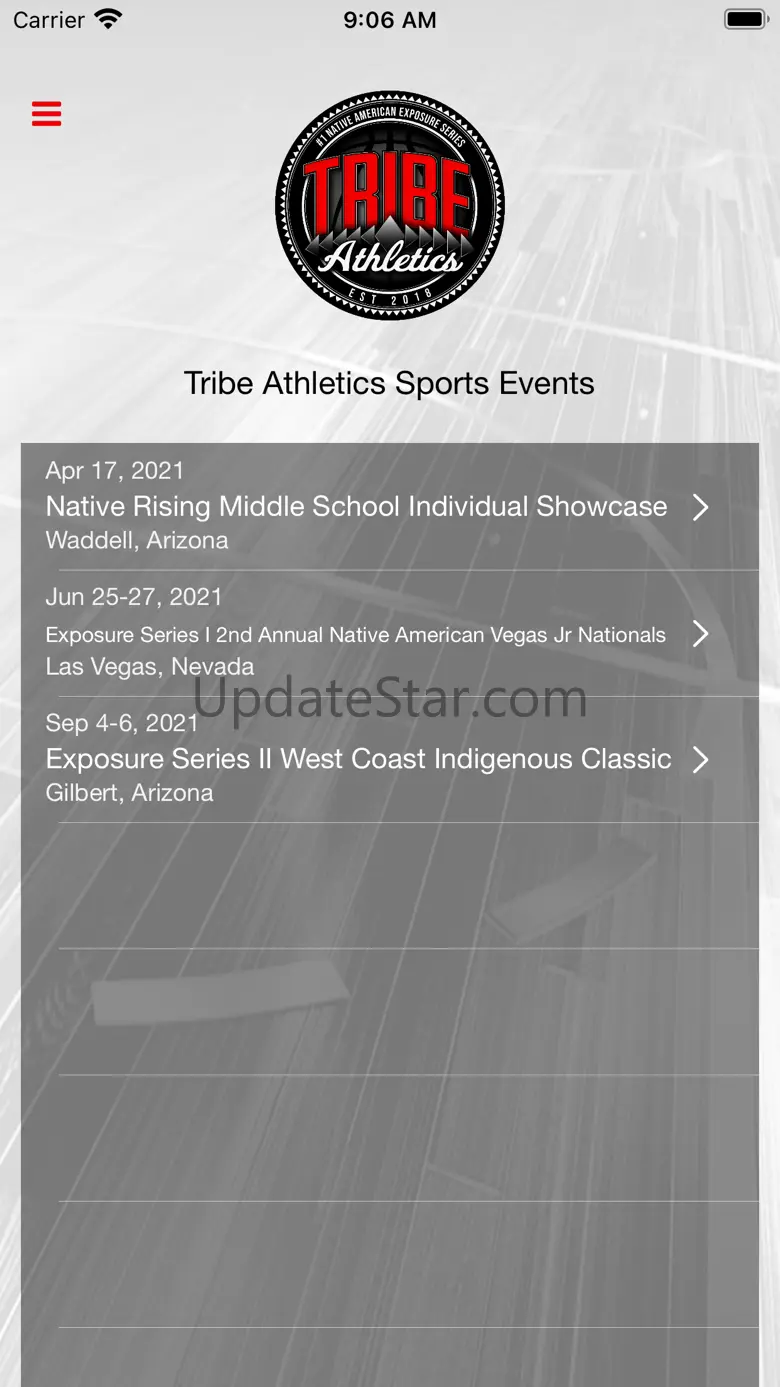 Tribe Athletics Sports Events 6.13.2
