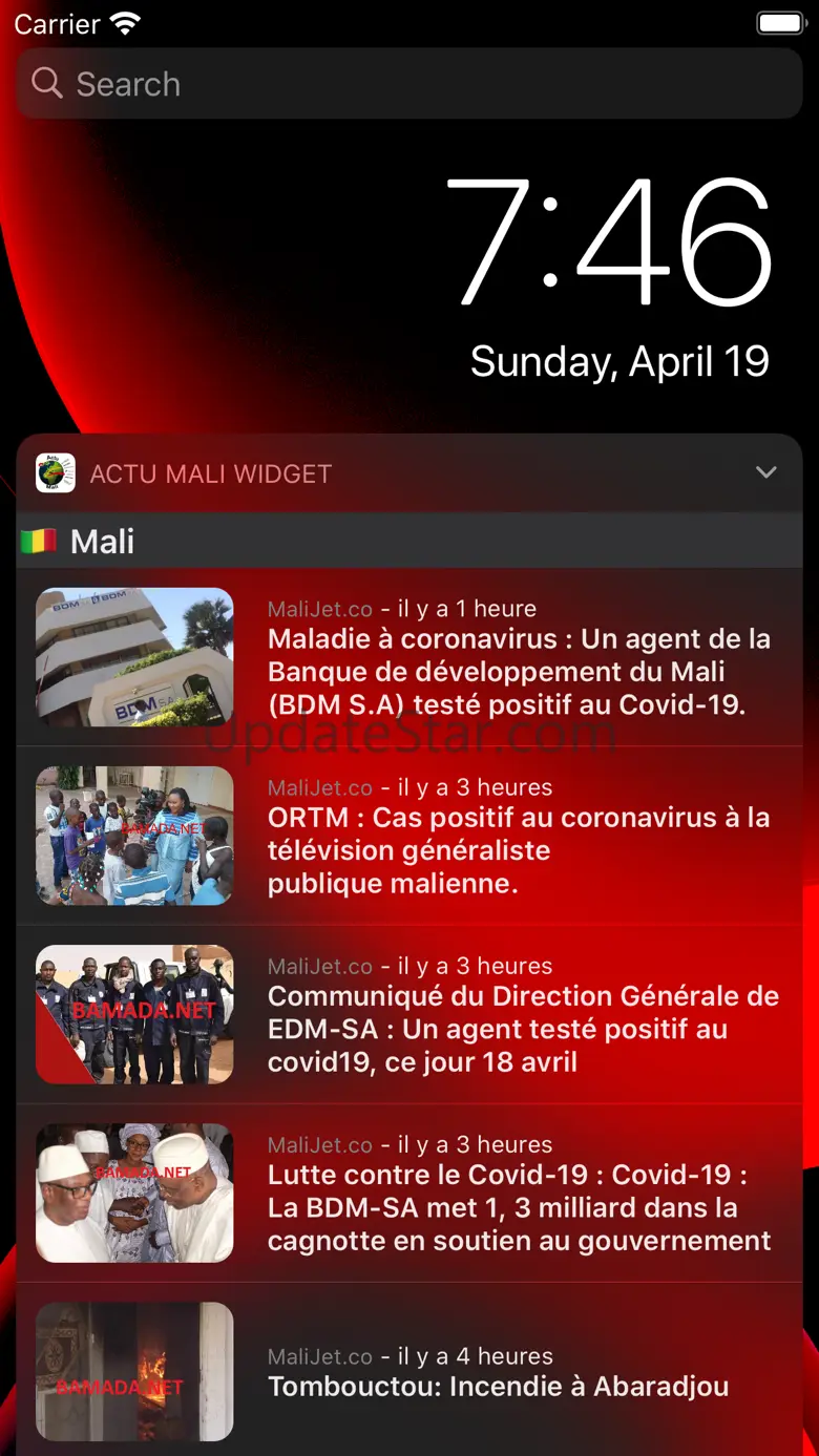 Actu Mali, Infos complètes 7.0.1