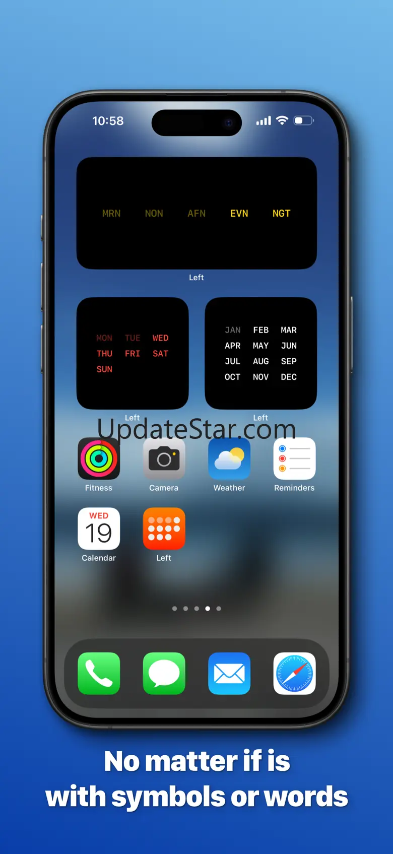 Left - Widgets for Time Left 2025.5.5