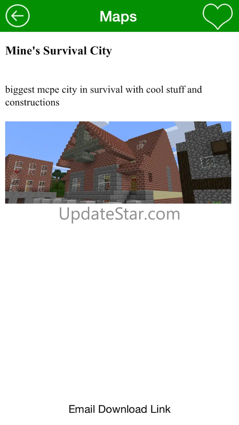 Maps for Minecraft ! 1.1