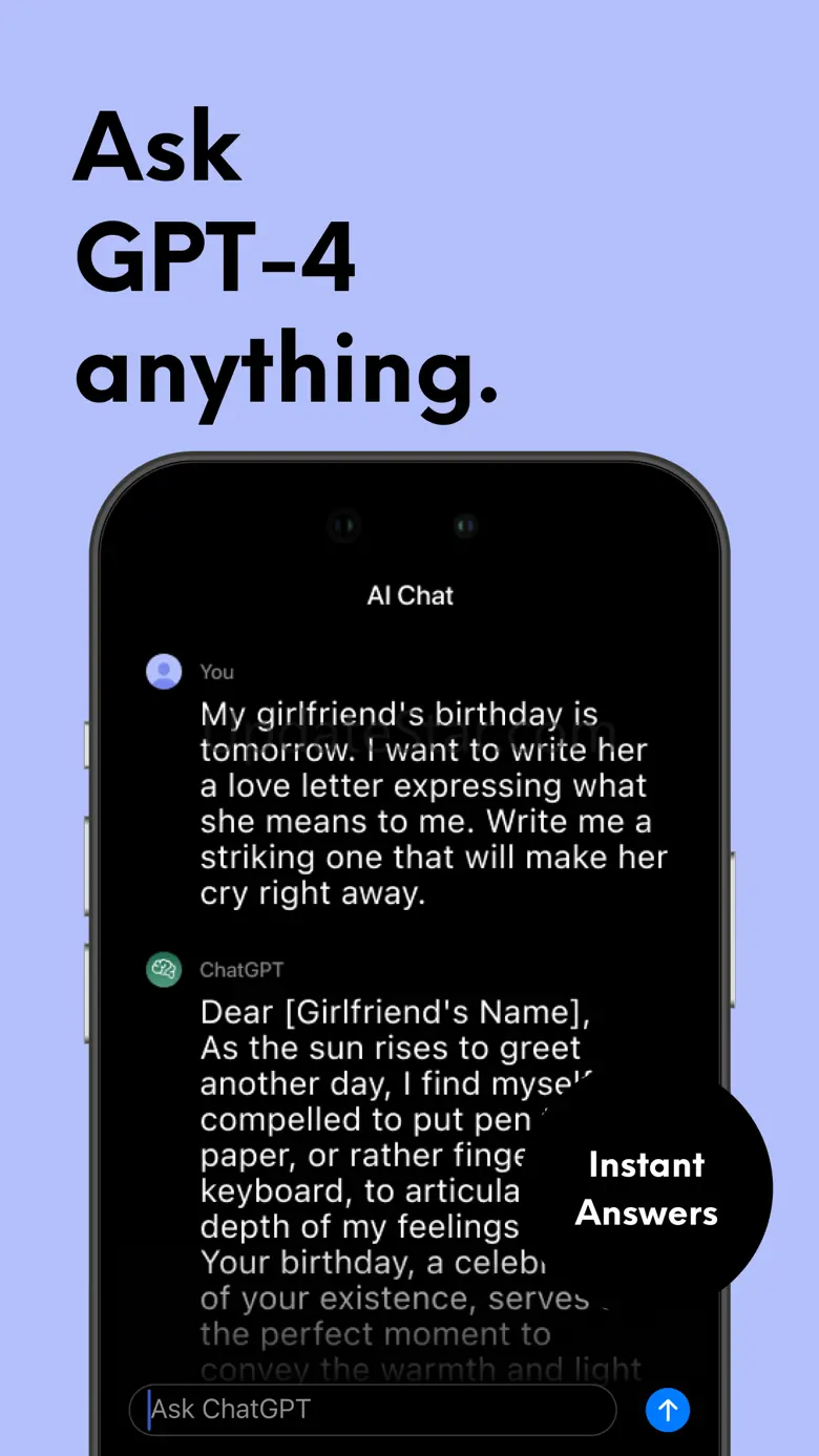Ask AI Anything: Chat&Talk 2.1.0