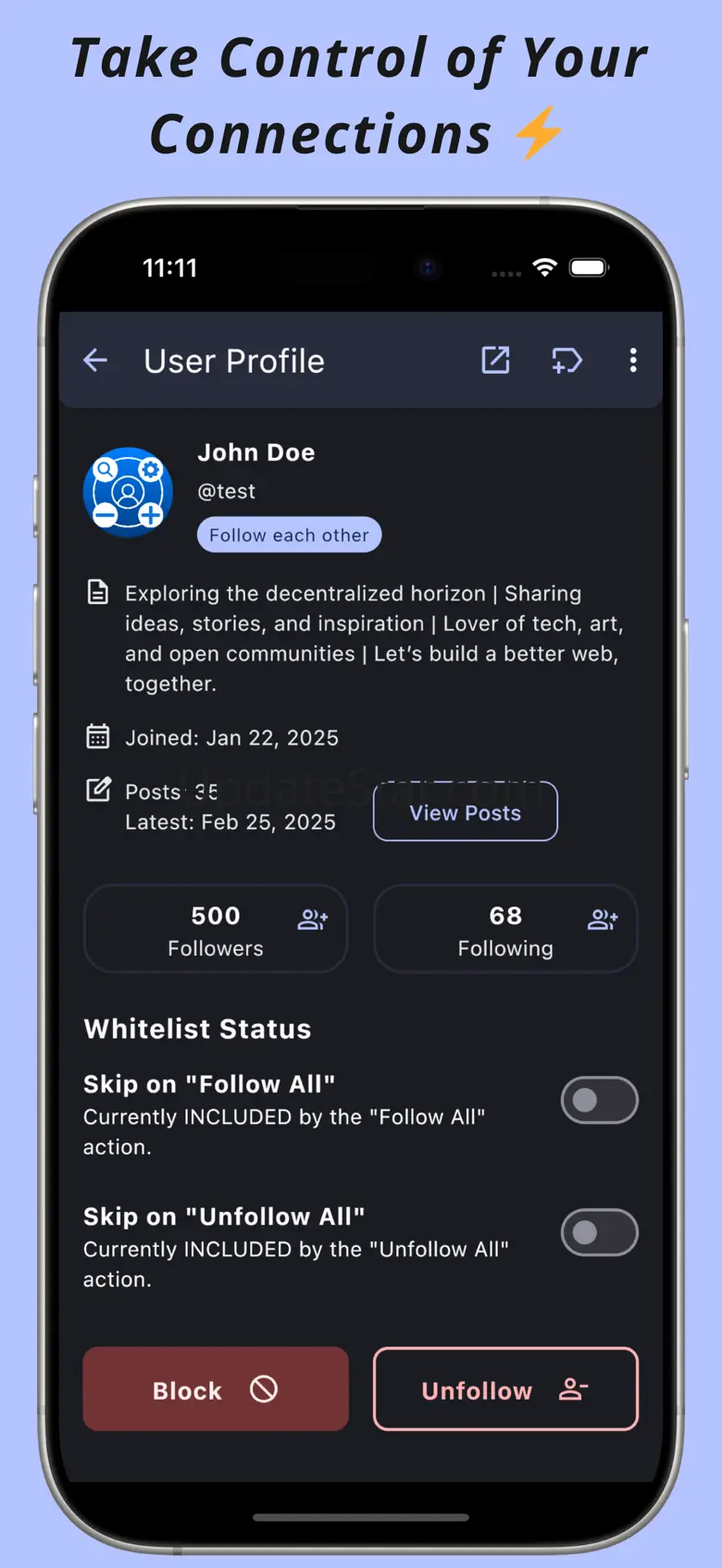 Tracker - Manager for Bluesky 1.11.0