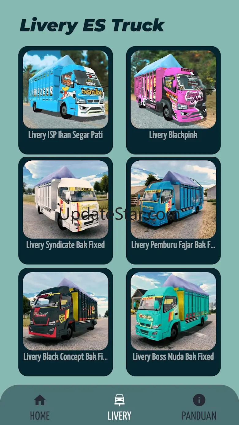 Livery : ES Truck Simulator 1.0.1