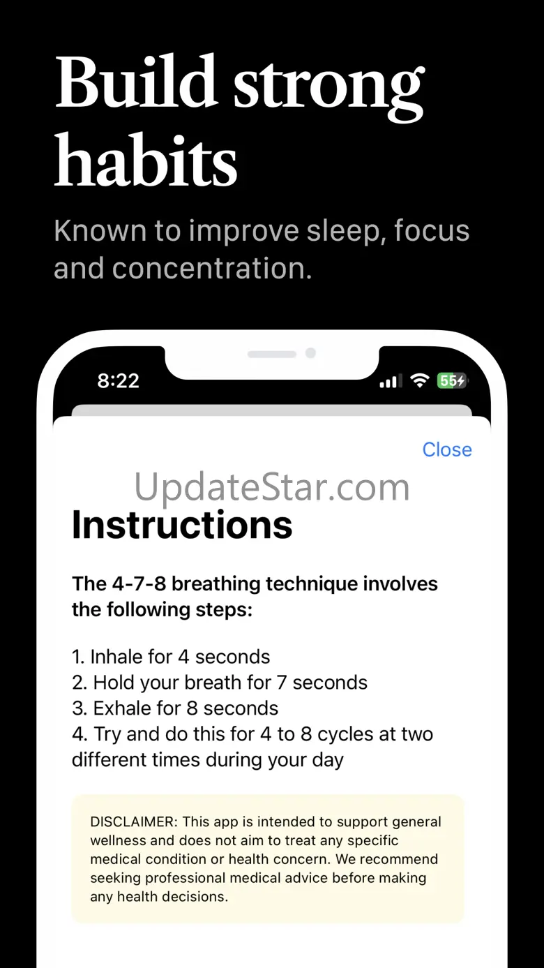 Breathe 4-7-8: Calm & Sleep 2.1