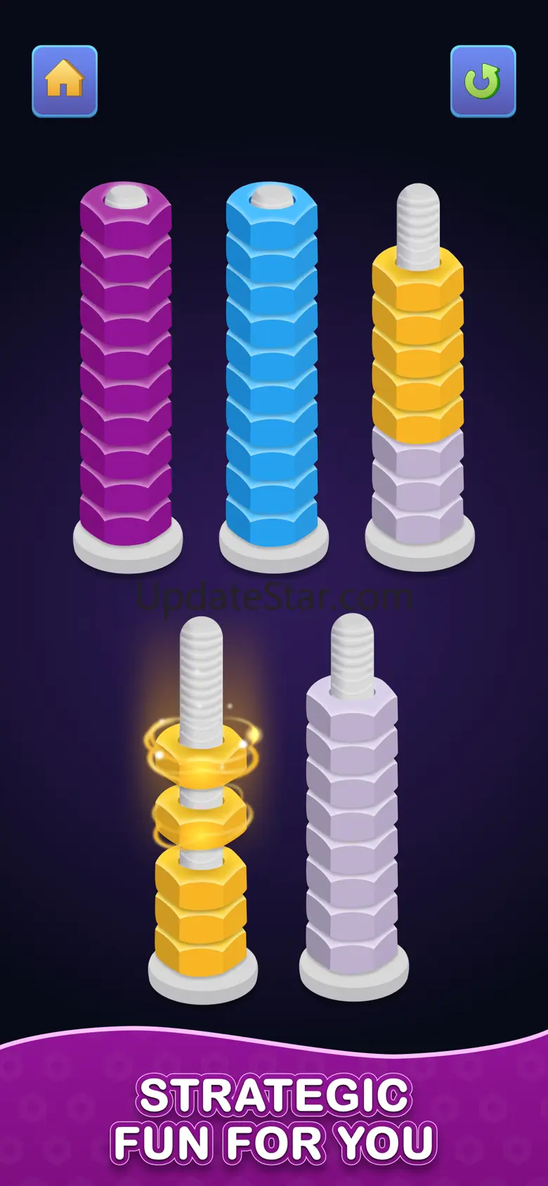Nuts & Bolts - Color Sort Game 1.1.8
