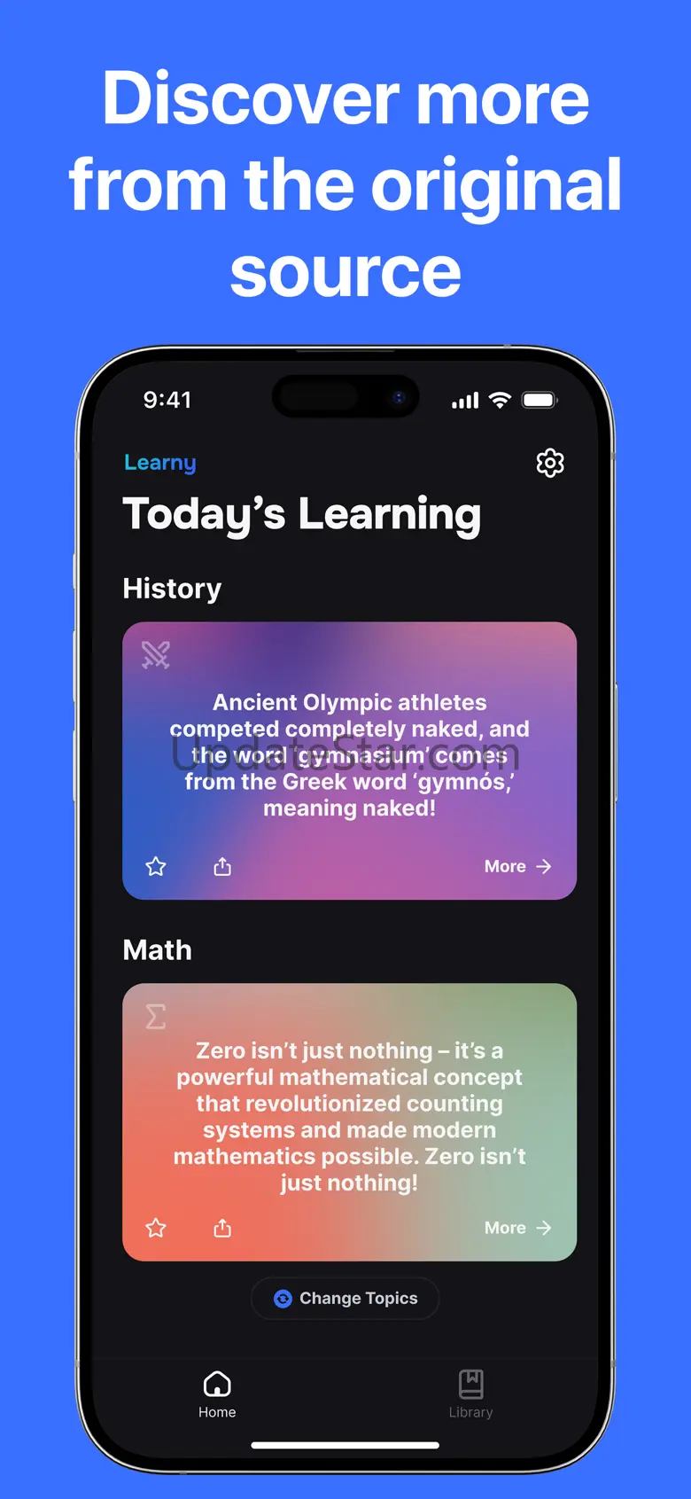 Learny: Daily Microlearning 1.0.1