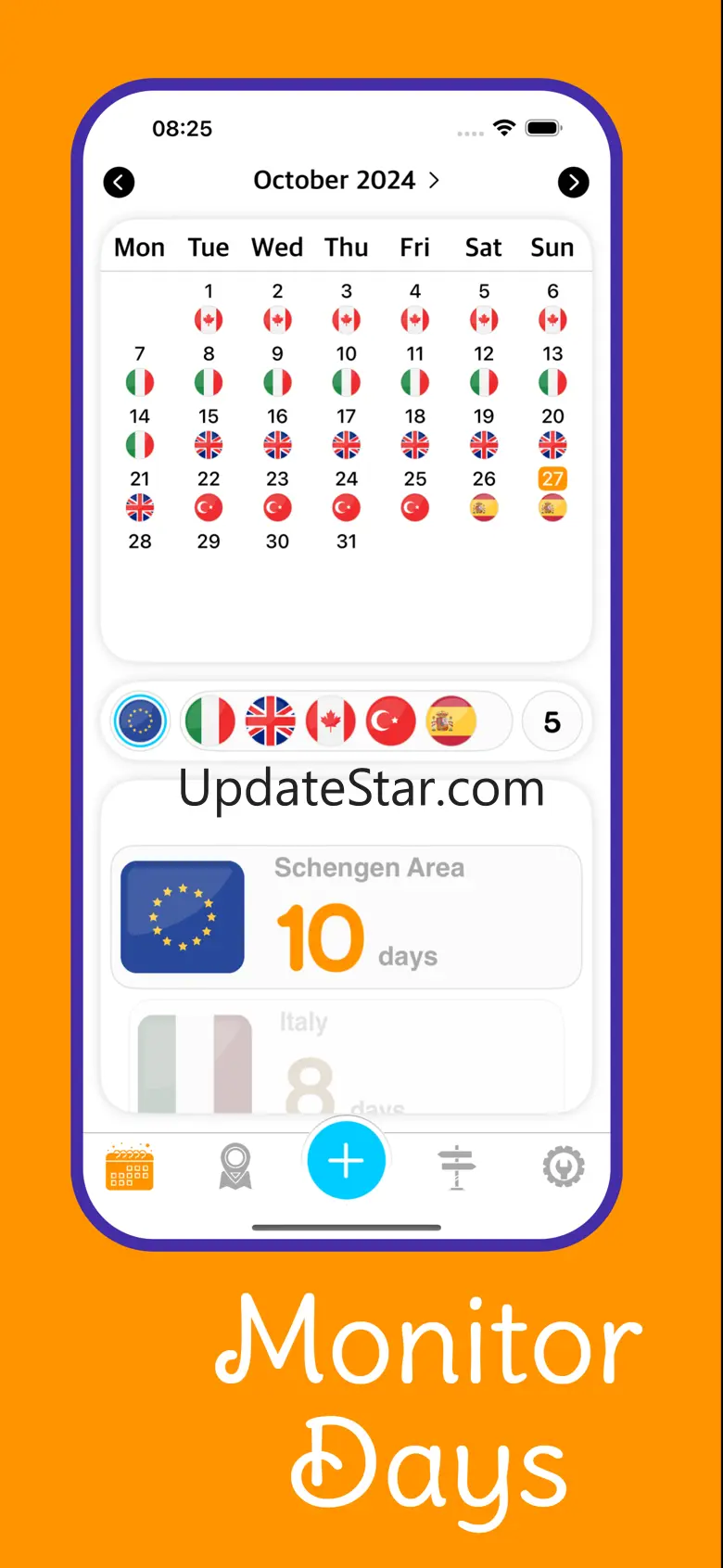 Nomad: Travel Day Tracker 1.66