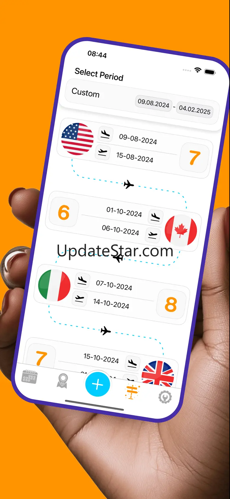 Nomad: Travel Day Tracker 1.66