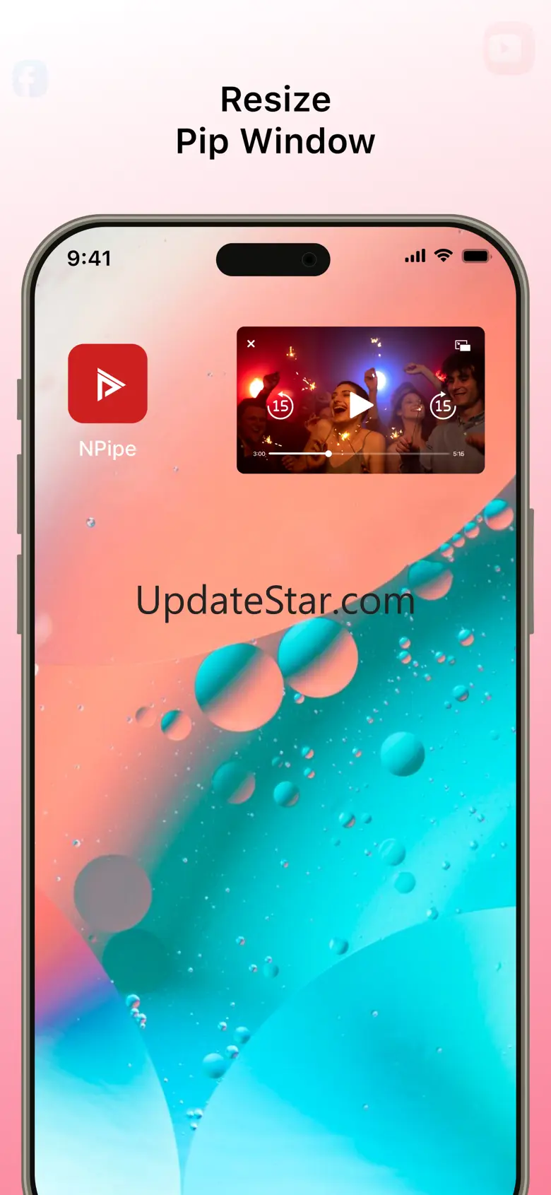 NPipe : PiP Videos, Music 1.7