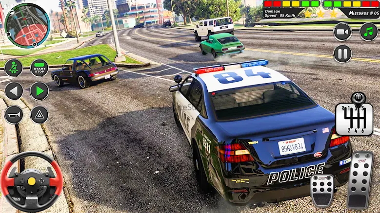 US Police Car Chase Car Games 1.0