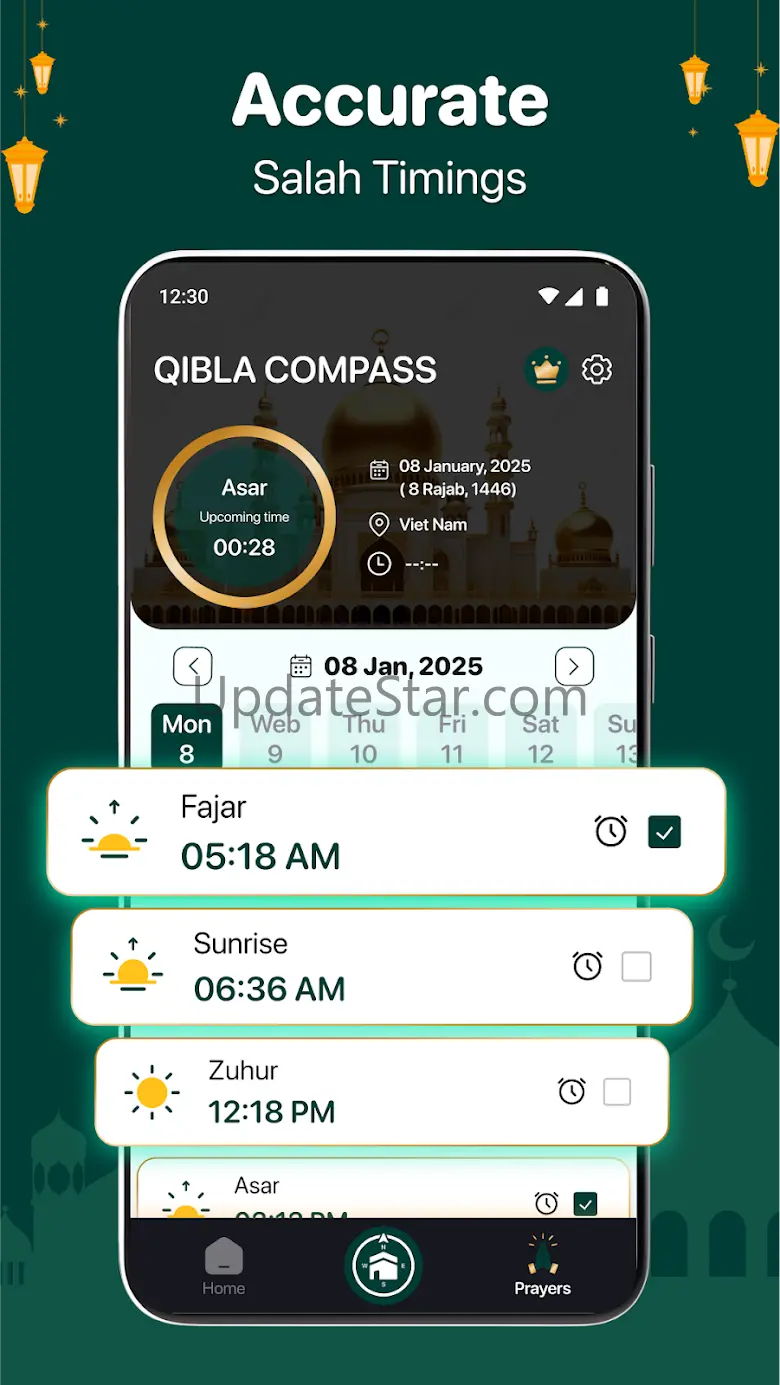 Muslim Times - Qibla Compass 1.6