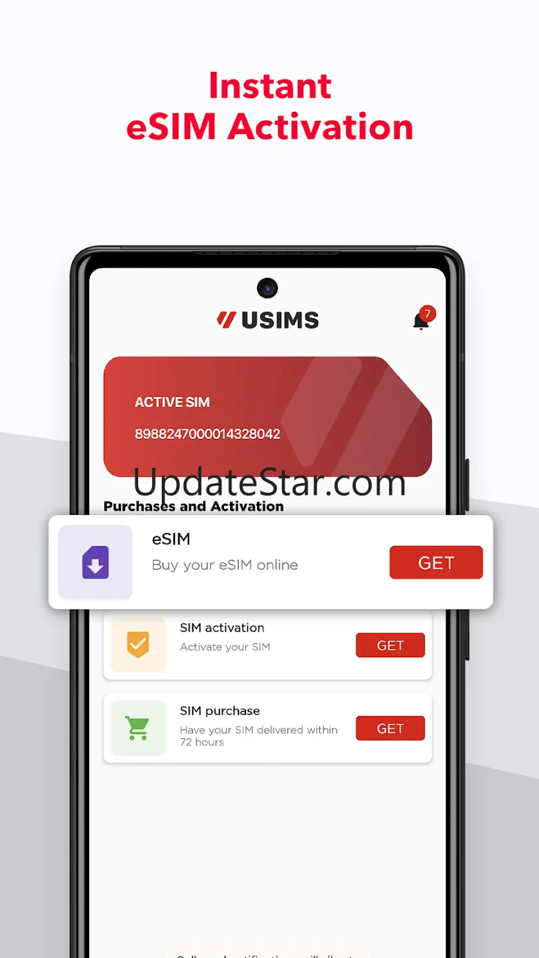 eSIM for Travel & Wifi: USIMS 3.52